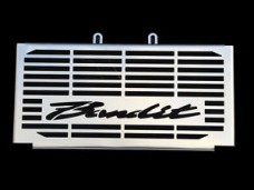 SUZUKI BANDIT GSF 1200 (01 - ) (oil cooler) STAINLESS STEEL RADIATOR COVER GRILL